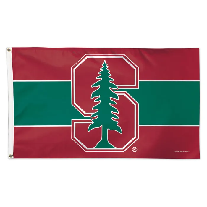 Stanford Cardinal Deluxe Horizontal Stripes Flag 3x5'