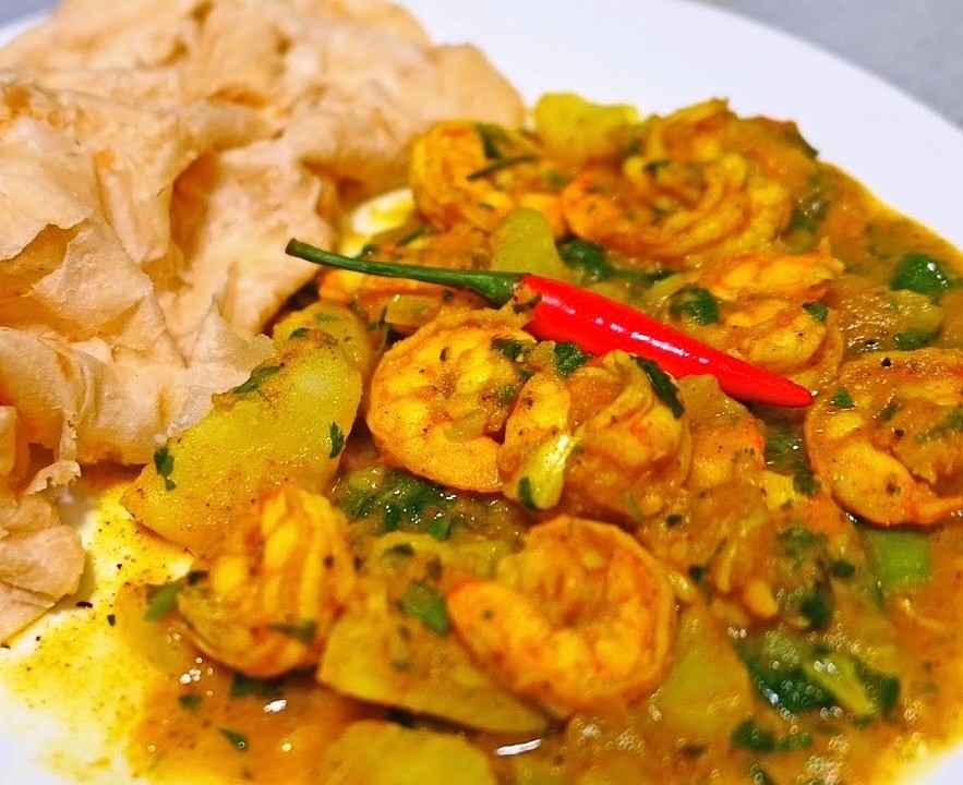 Curry Stew Shrimp