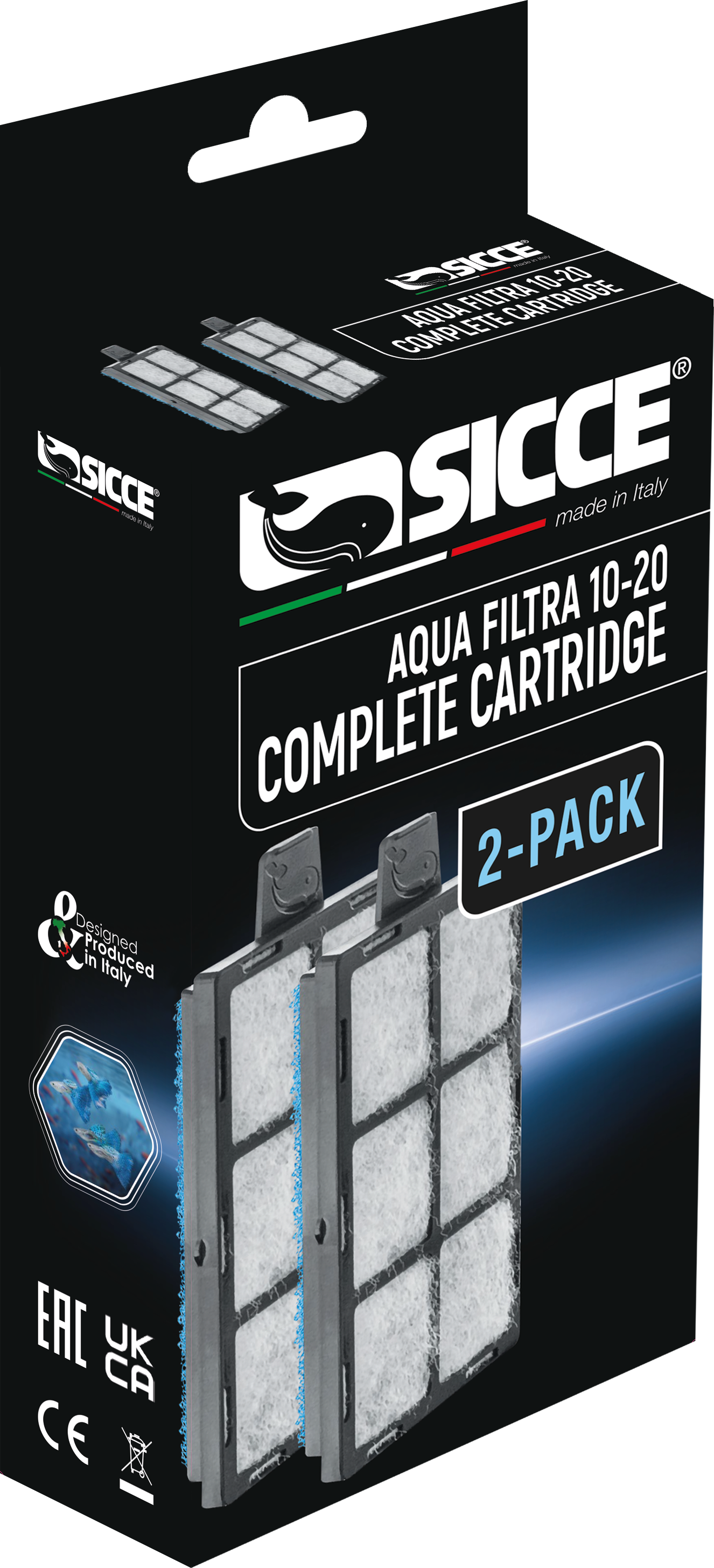 Sicce Aqua Filtra Replacement Complete Cartridge