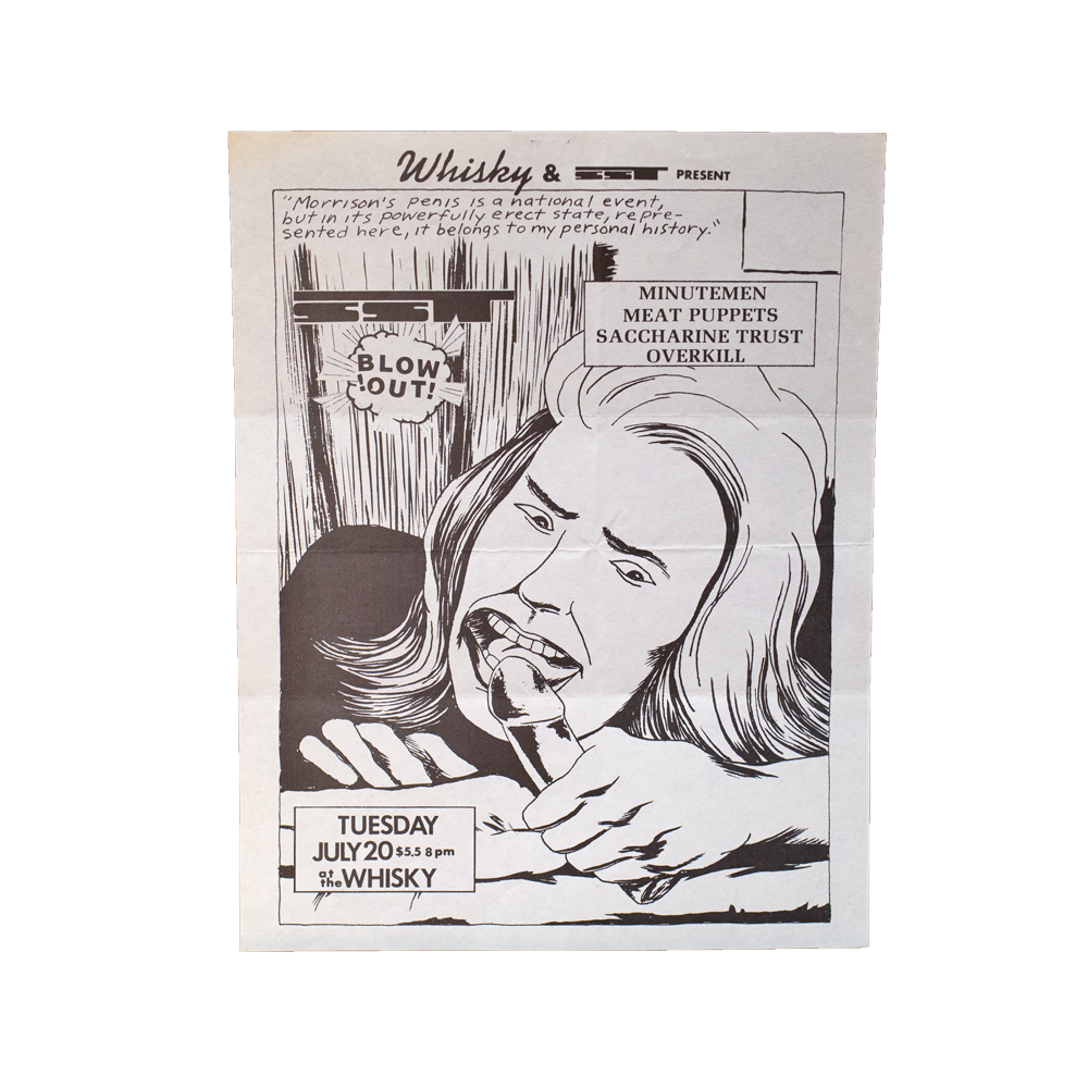 The Whisky -- 1982 [Handbill]