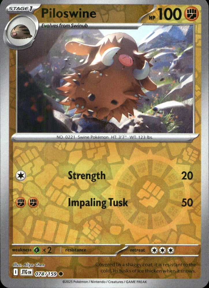 Piloswine - SV09 78/159