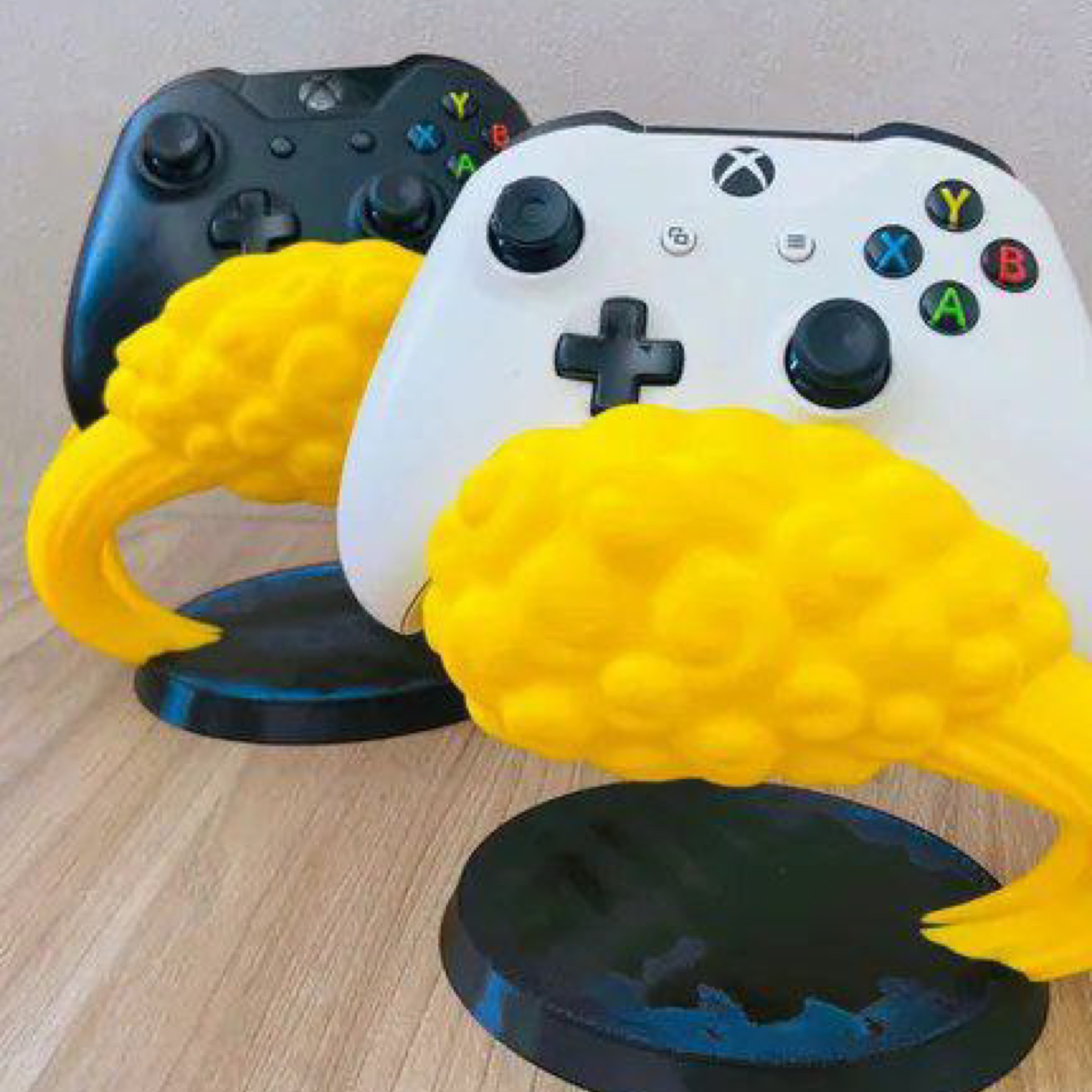 The Flying Cloud Remote Control Holder combines a fun design with practicality, offering a unique decorative solution to keep your game remotes organized. Perfect for fans of imaginative decor and functional storage.