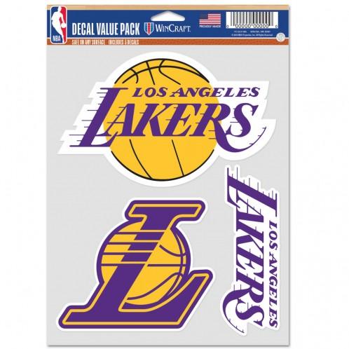 Los Angeles Lakers Multi Use 3 Pack Fan Decals