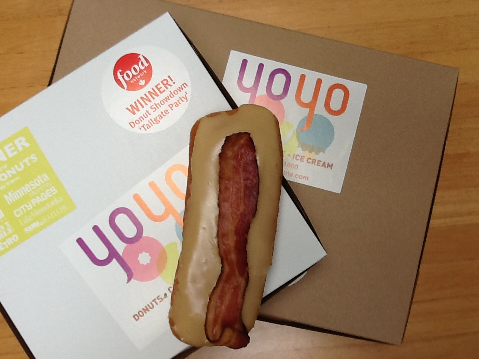 Maple Bacon Long John - Box