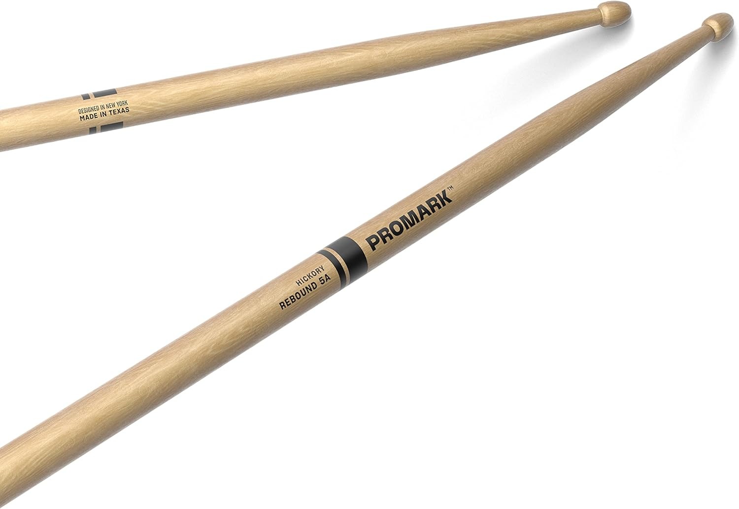 ProMark Rebound 5A Hickory Drumsticks (Pair) – Acorn Wood Tip