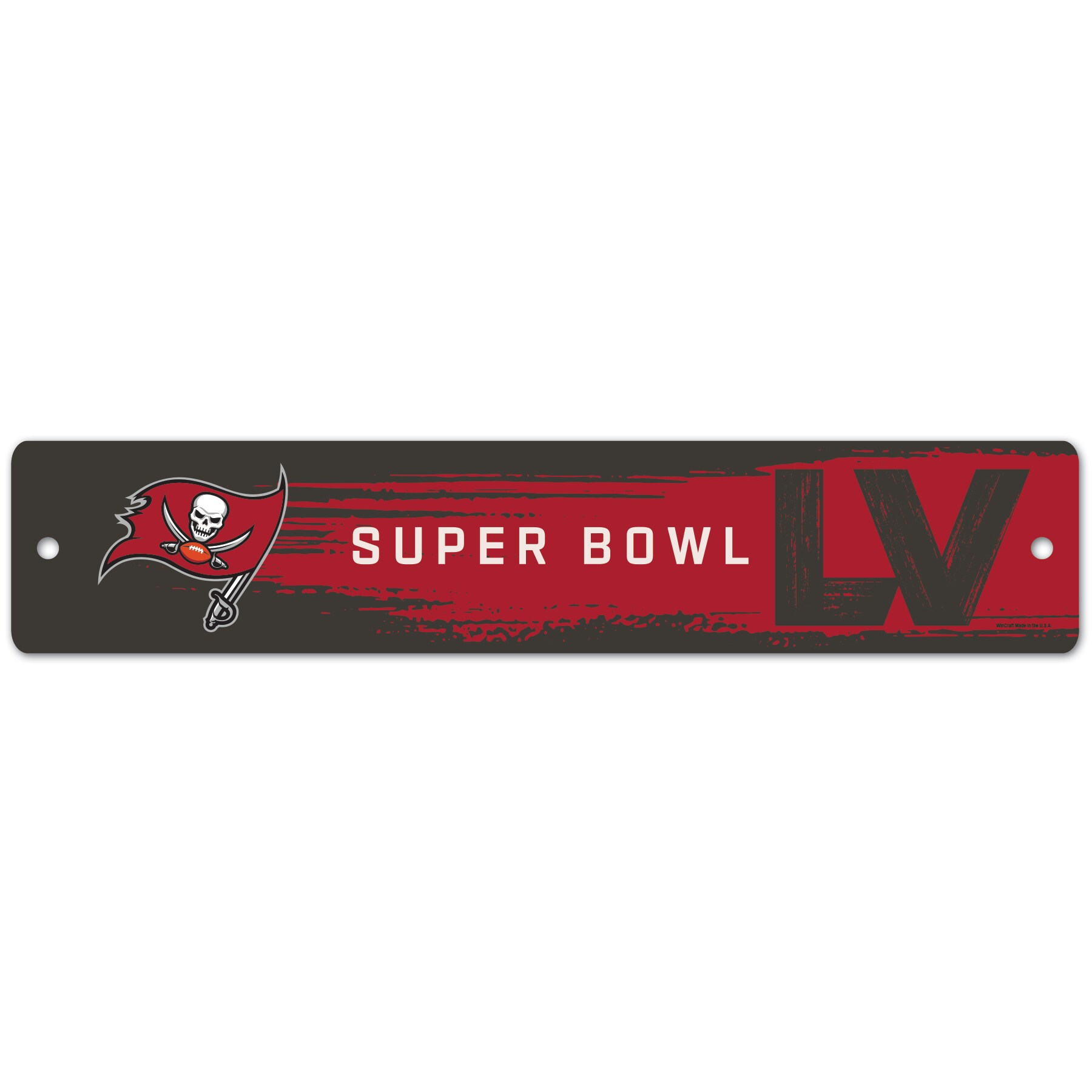 Tampa Bay Buccaneers Super Bowl LV Street Sign