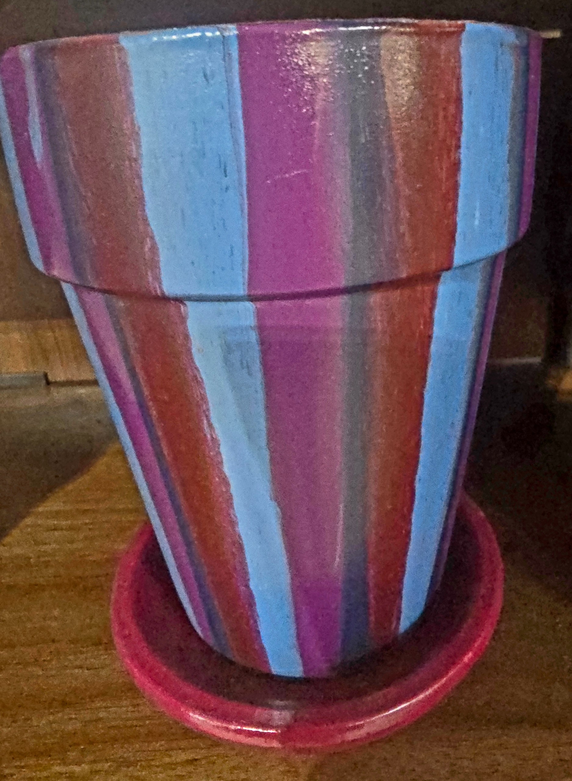 Hand Painted Pot (Small)
