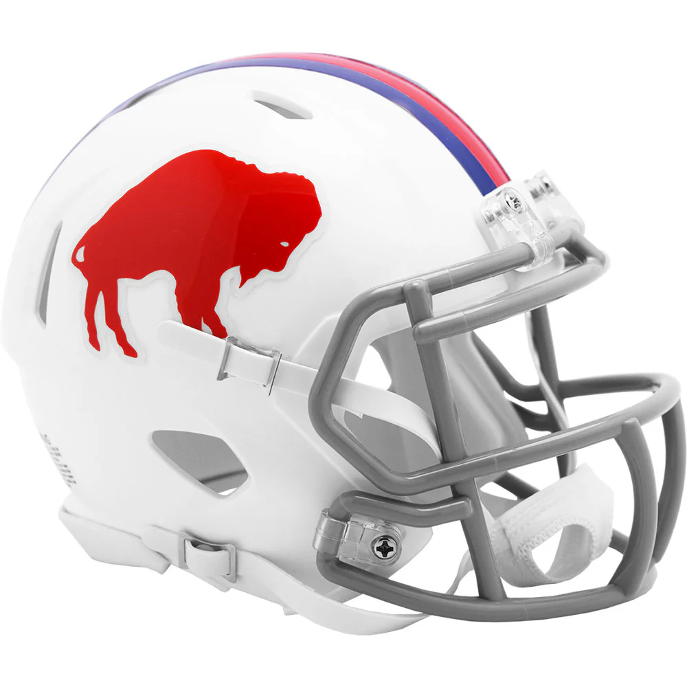 Buffalo Bills 1965-1973 Throwback Riddell Speed Mini Helmet