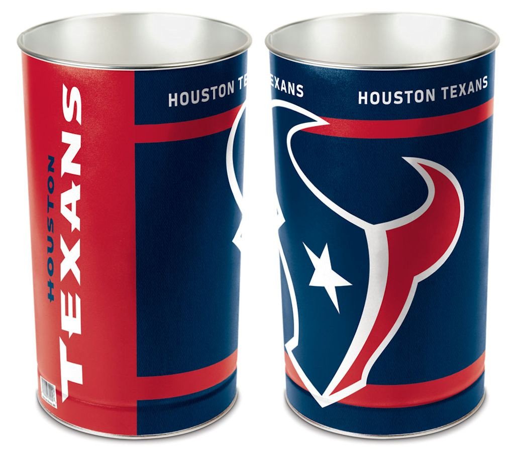 Houston Texans Wastebasket 15"