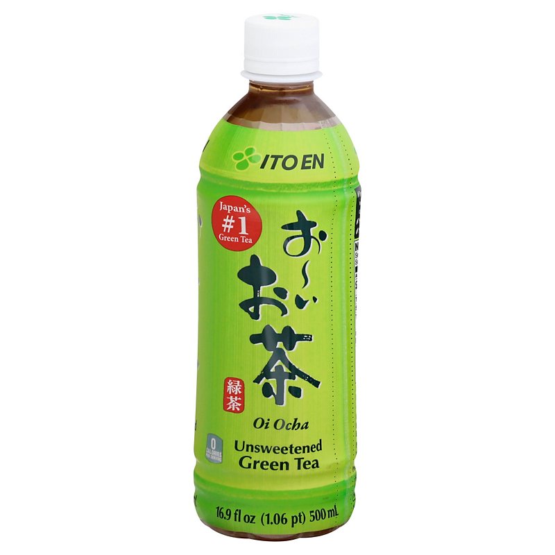 Itoen Unsweetened Green Tea 17oz