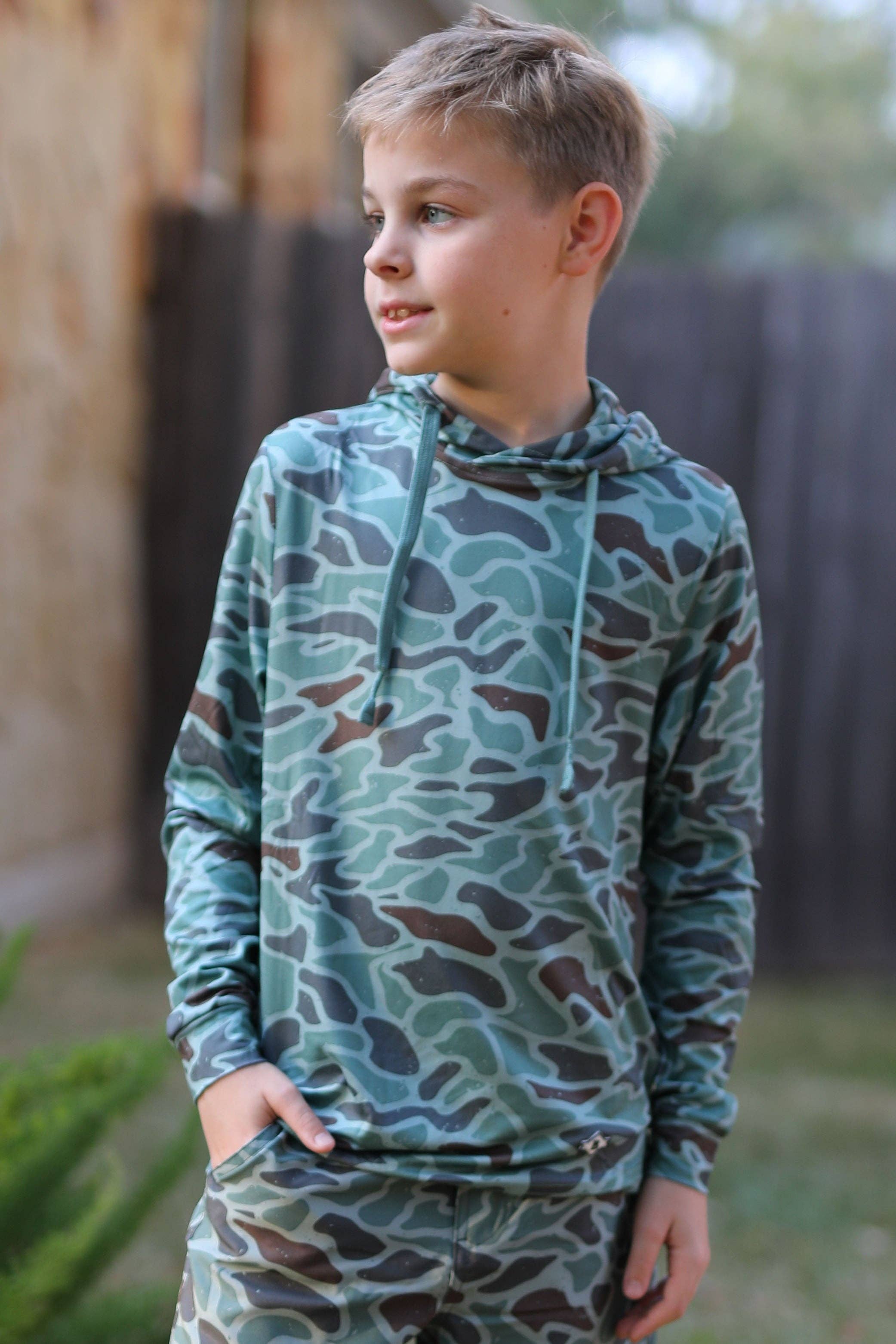 Retro Duck Camo Performance Hoodie