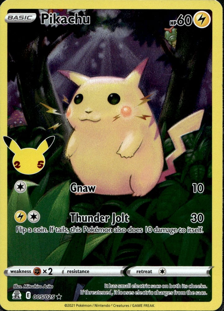 Pikachu - CEL25 5/25