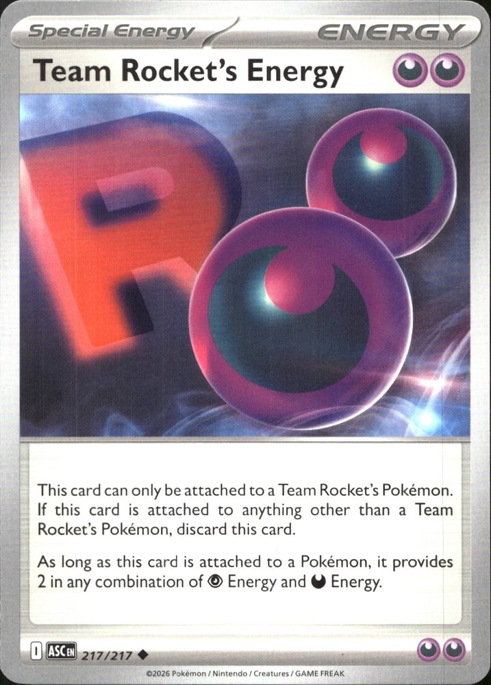 Team Rocket's Energy - ME02.5 217/217