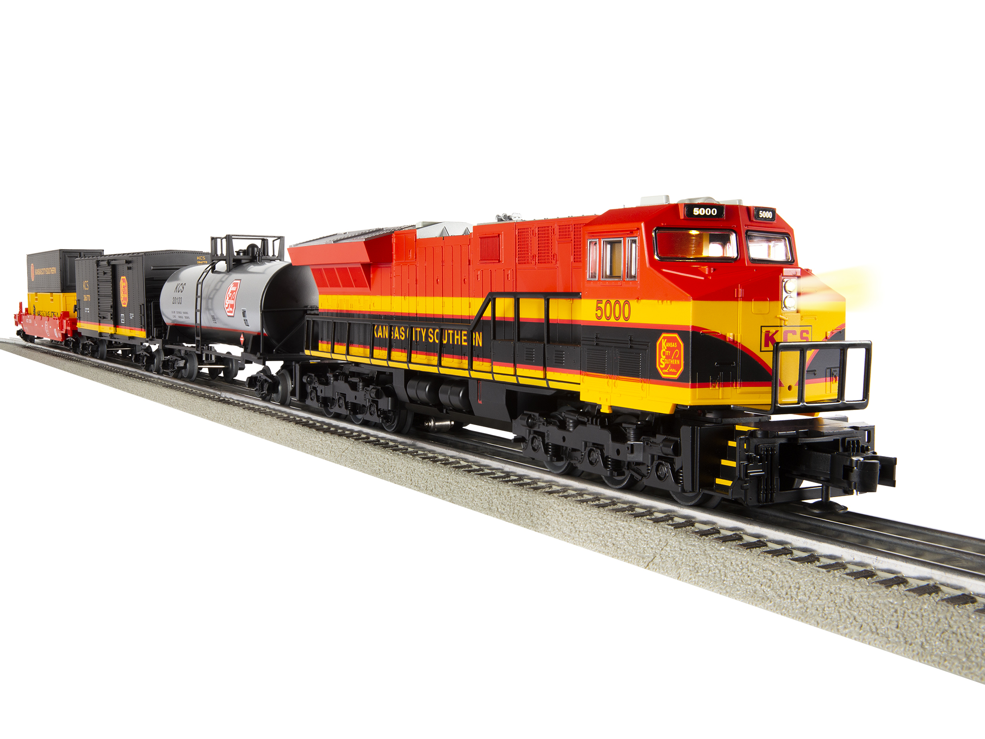 Lionel 2123030 Kansas City Southern ET44 Train Set O Scale