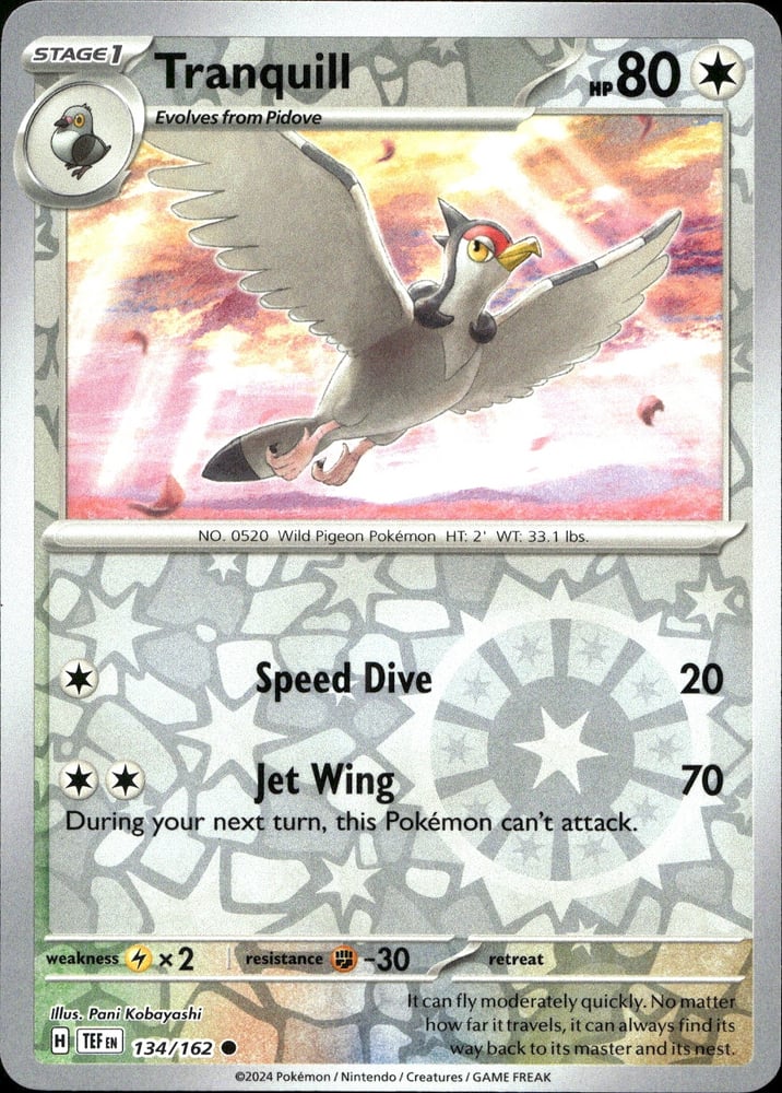 Tranquill - SV05 134/162