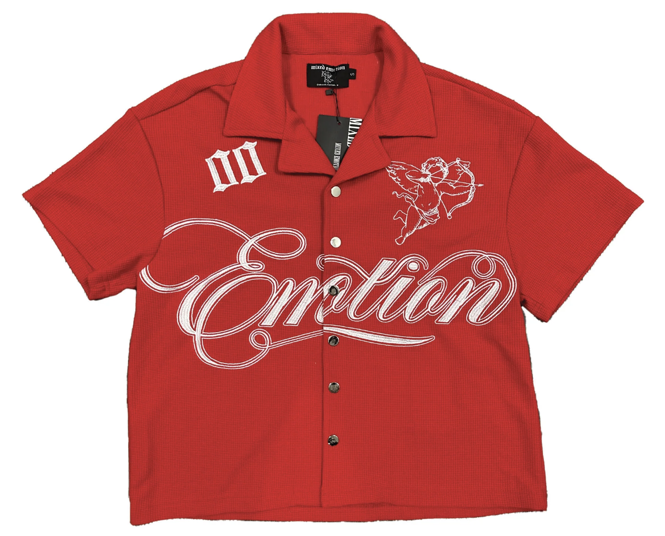MIXED EMOTION Red “Signature” Shirt