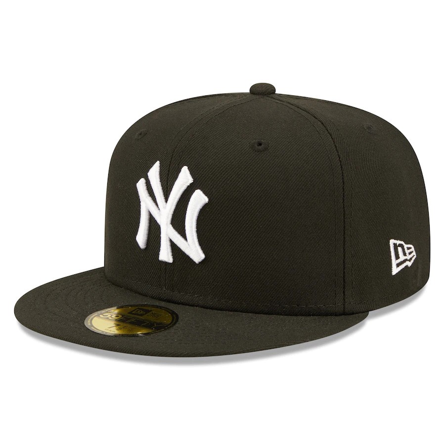 New York Yankees Black New Era 59FIFTY Fitted Hat