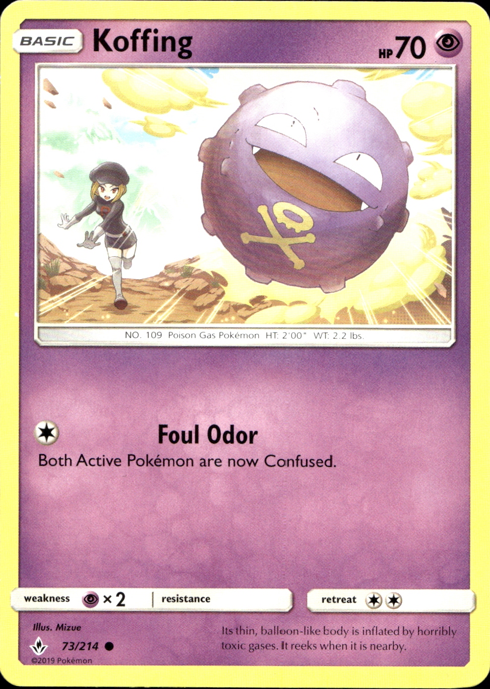 Koffing - SM10 73