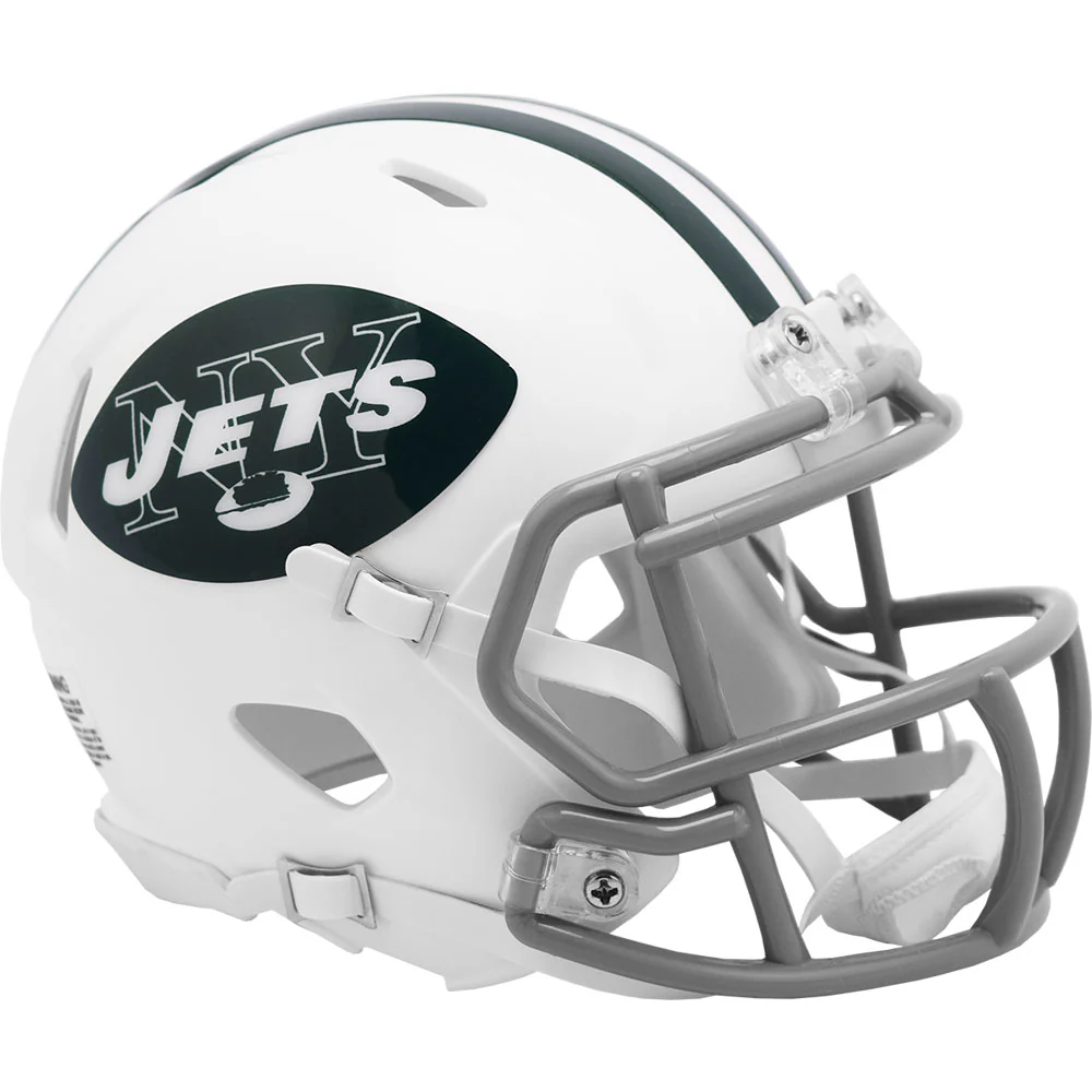 New York Jets 1965-77 Throwback Riddell Speed Mini Helmet