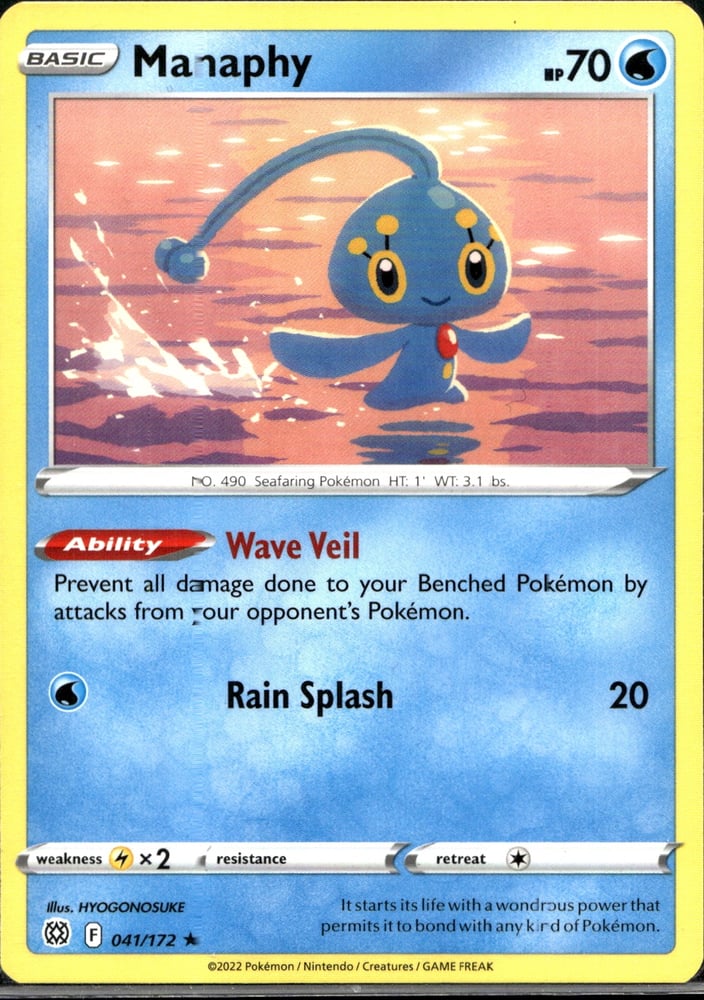 Manaphy - SWSH9 41/172