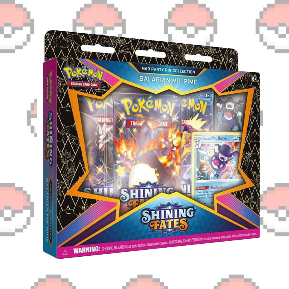 Shining Fates Mad Party Pin Collection Box