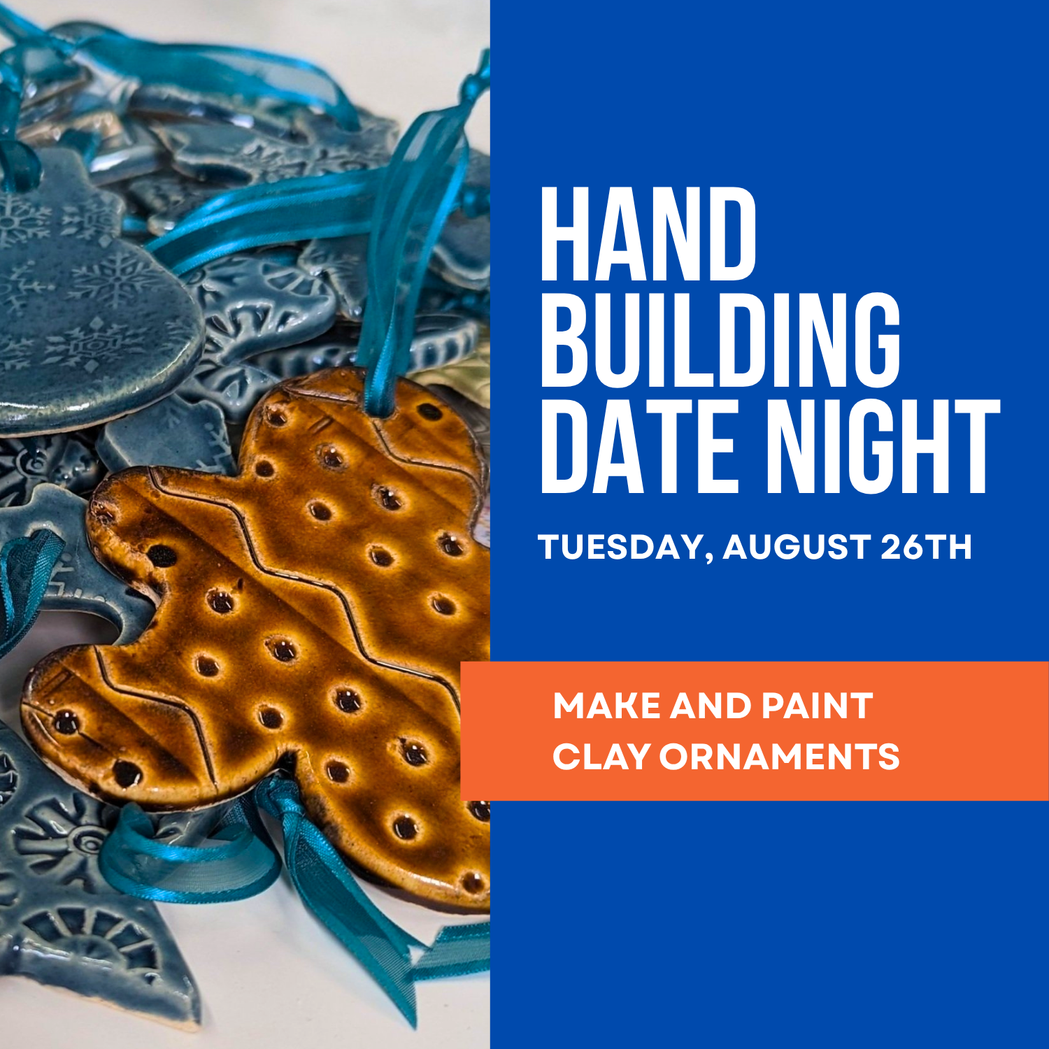 Pottery Date Night: Tuesday, August 26th