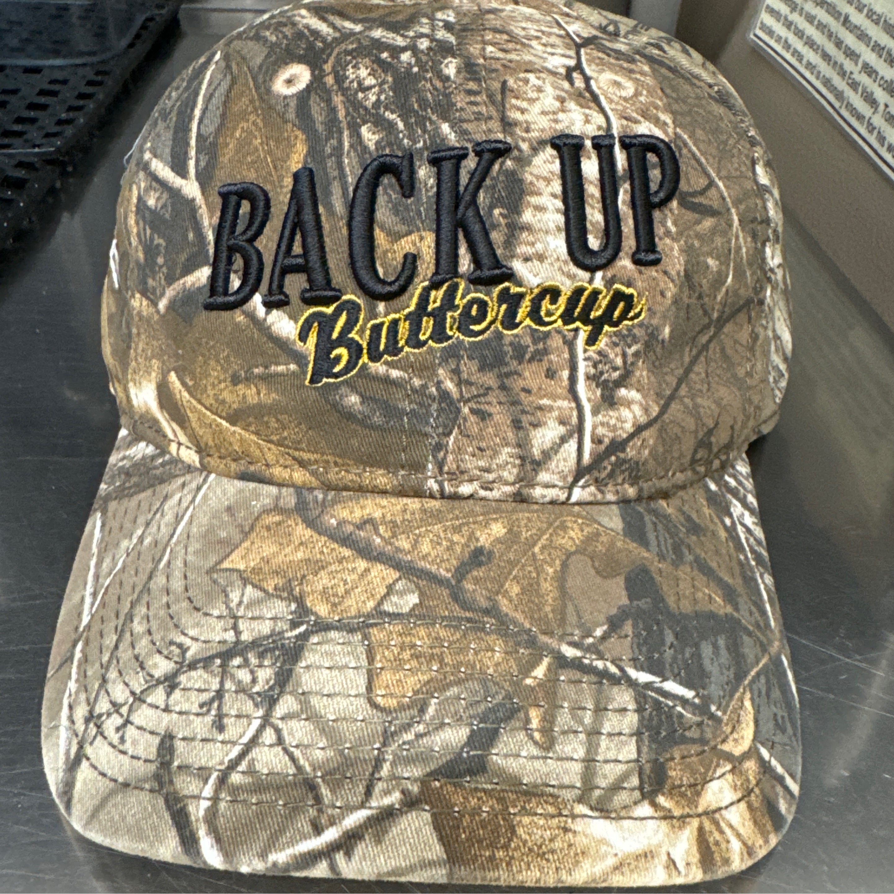 Back Up Buttercup-Camo
