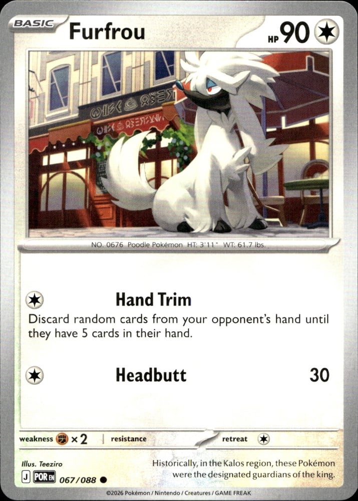 Furfrou - ME03 67/88