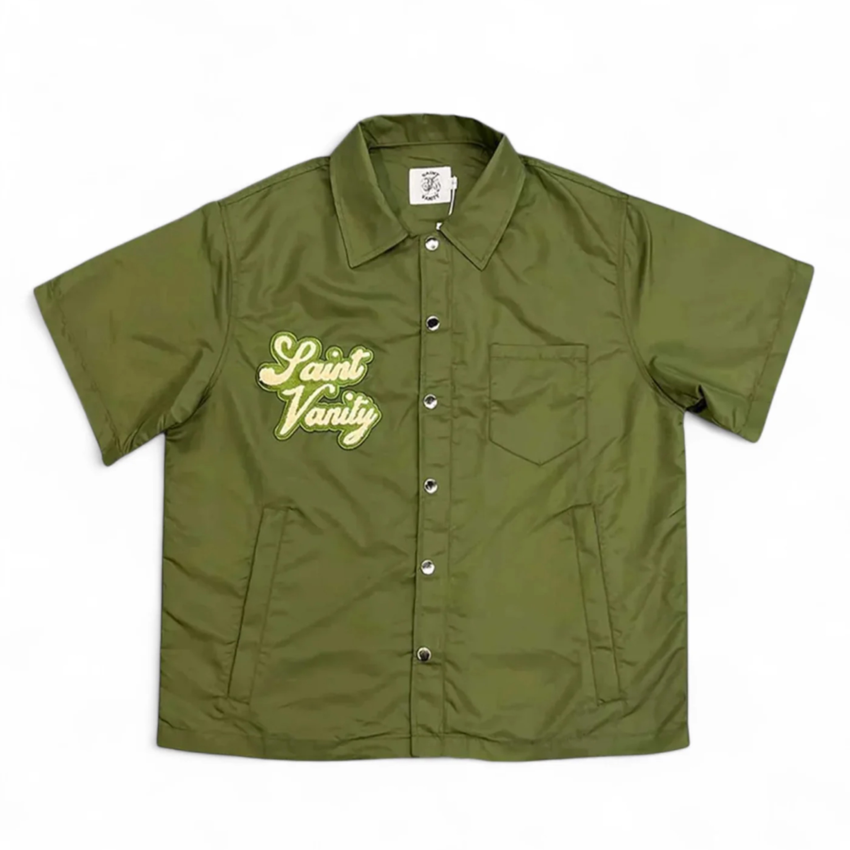 SAINT VANITY (Olive Nylon Tops)