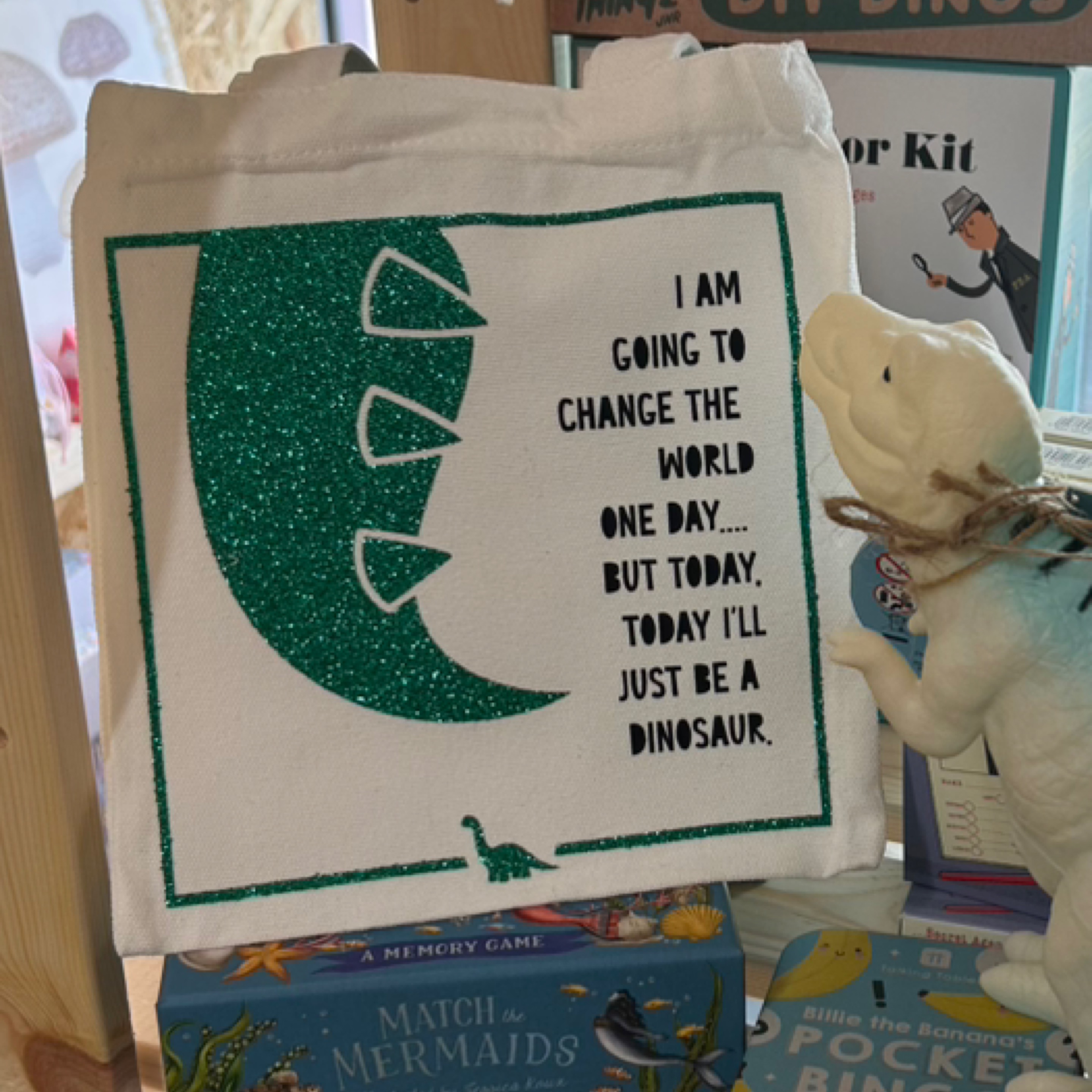One Day…. Dinosaur Bag