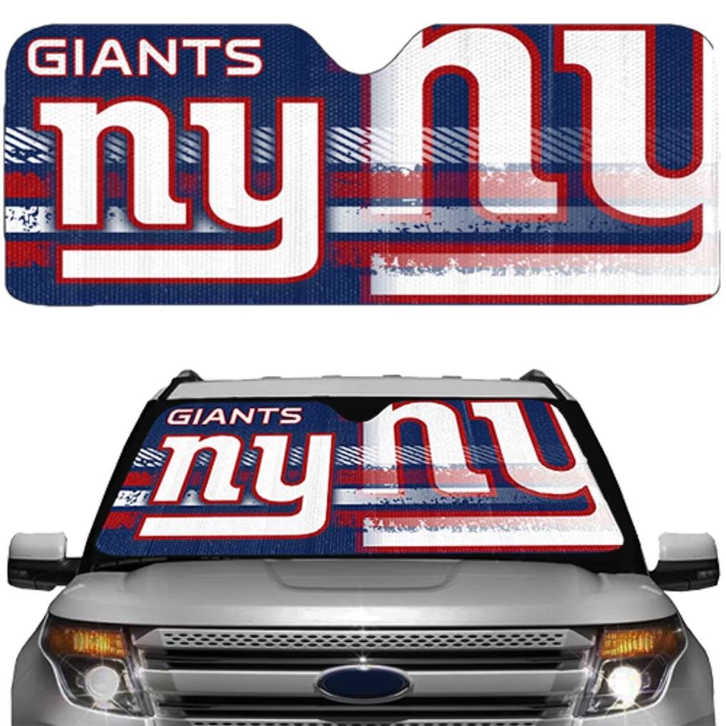 New York Giants Auto Sun Shade 59x27" — view 1