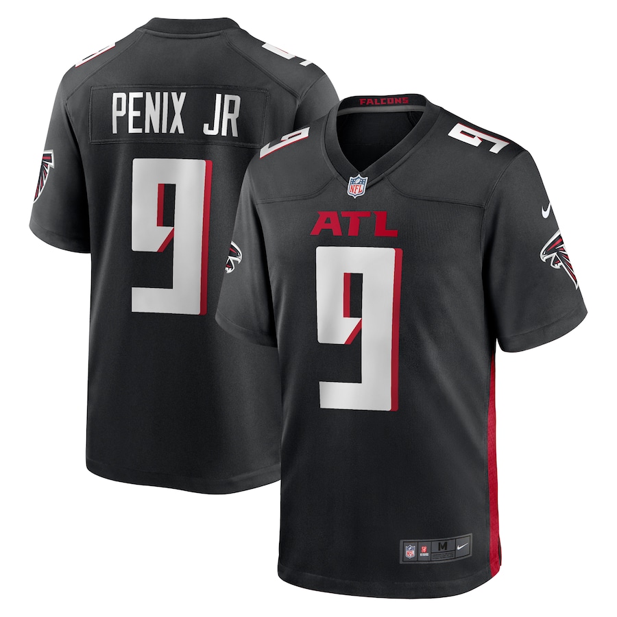 Atlanta Falcons Michael Penix Jr. #9 Black Nike Game Jersey