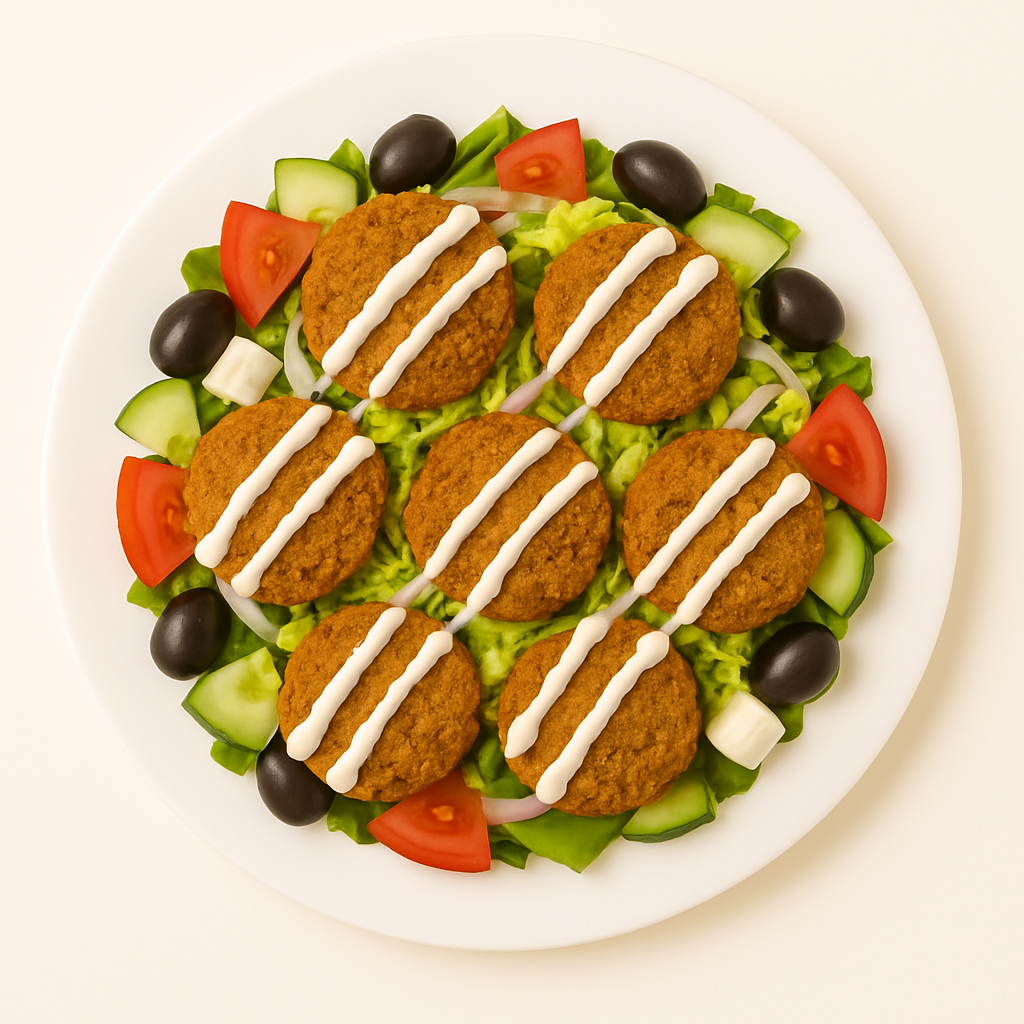 Alley Falafel on Salad