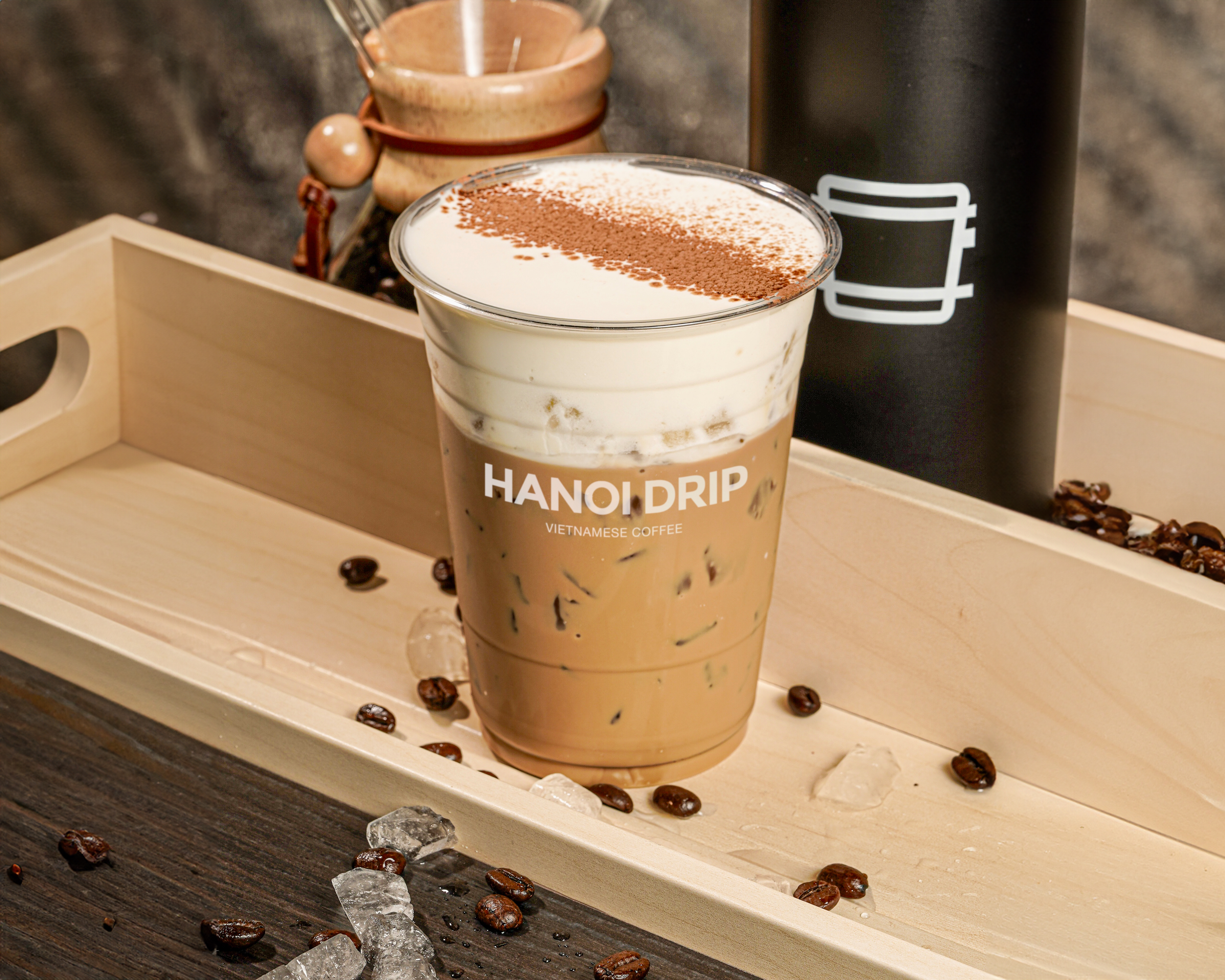 Salted coffee (Ca Phe Muoi)