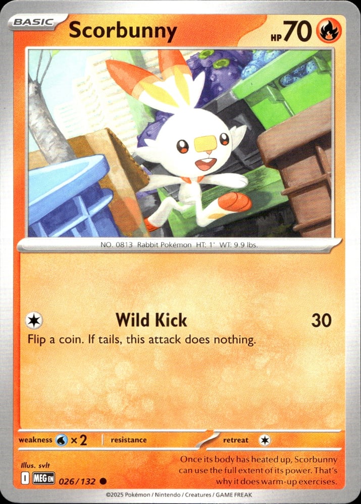 Scorbunny - ME01 26/132