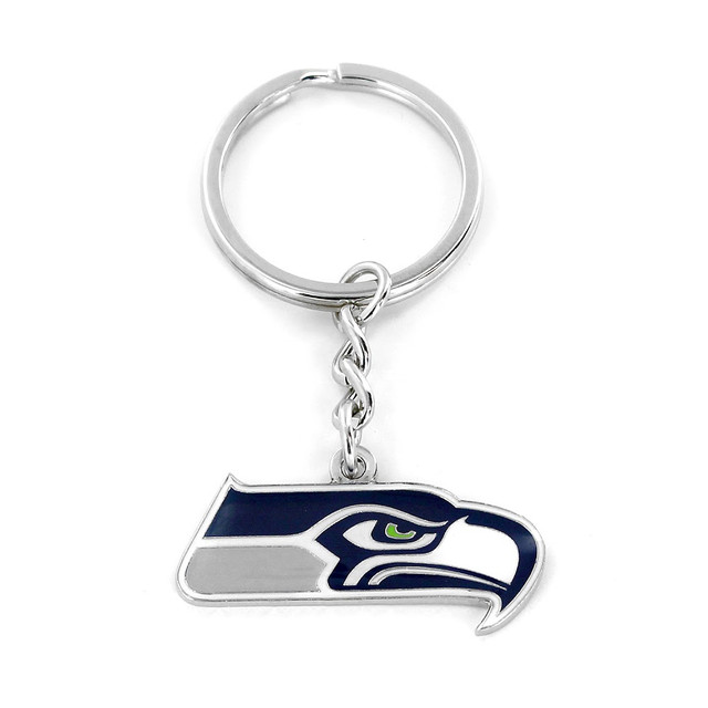 Seattle Seahawks Metal Keychain