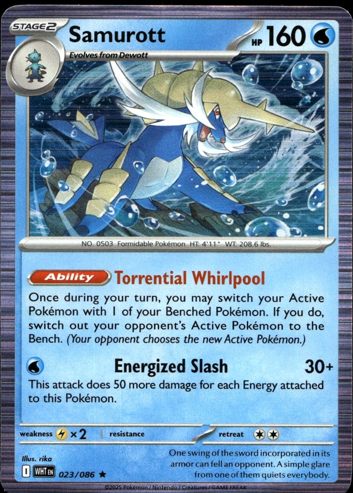 Samurott - SV10.5W 23/86