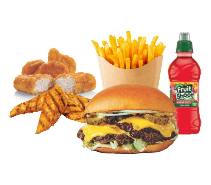 4 Nugget, Fries & Fruitshoot