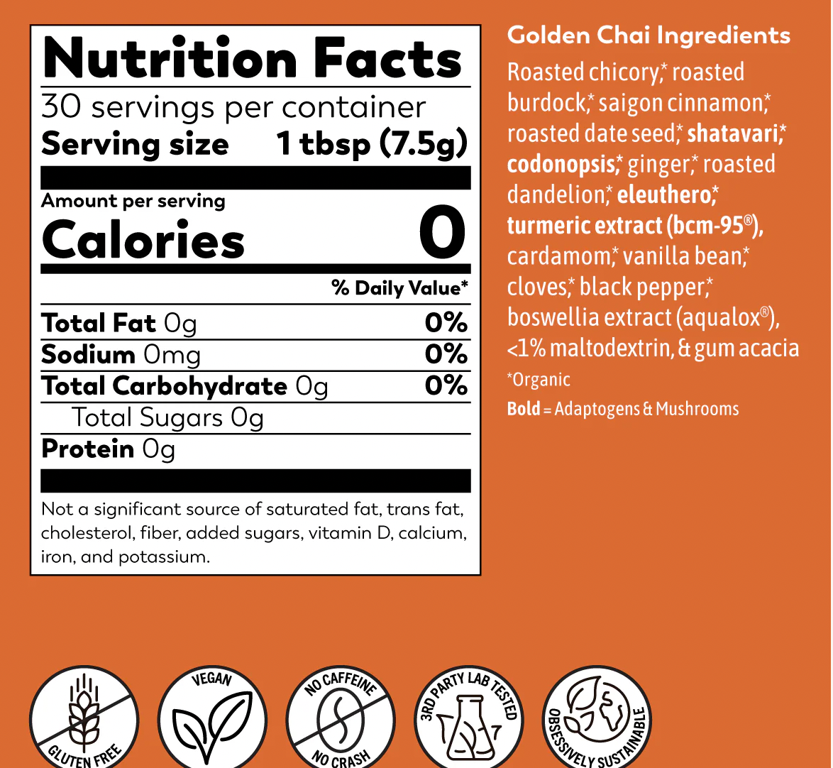 Rasa Golden Chai 4.5 oz