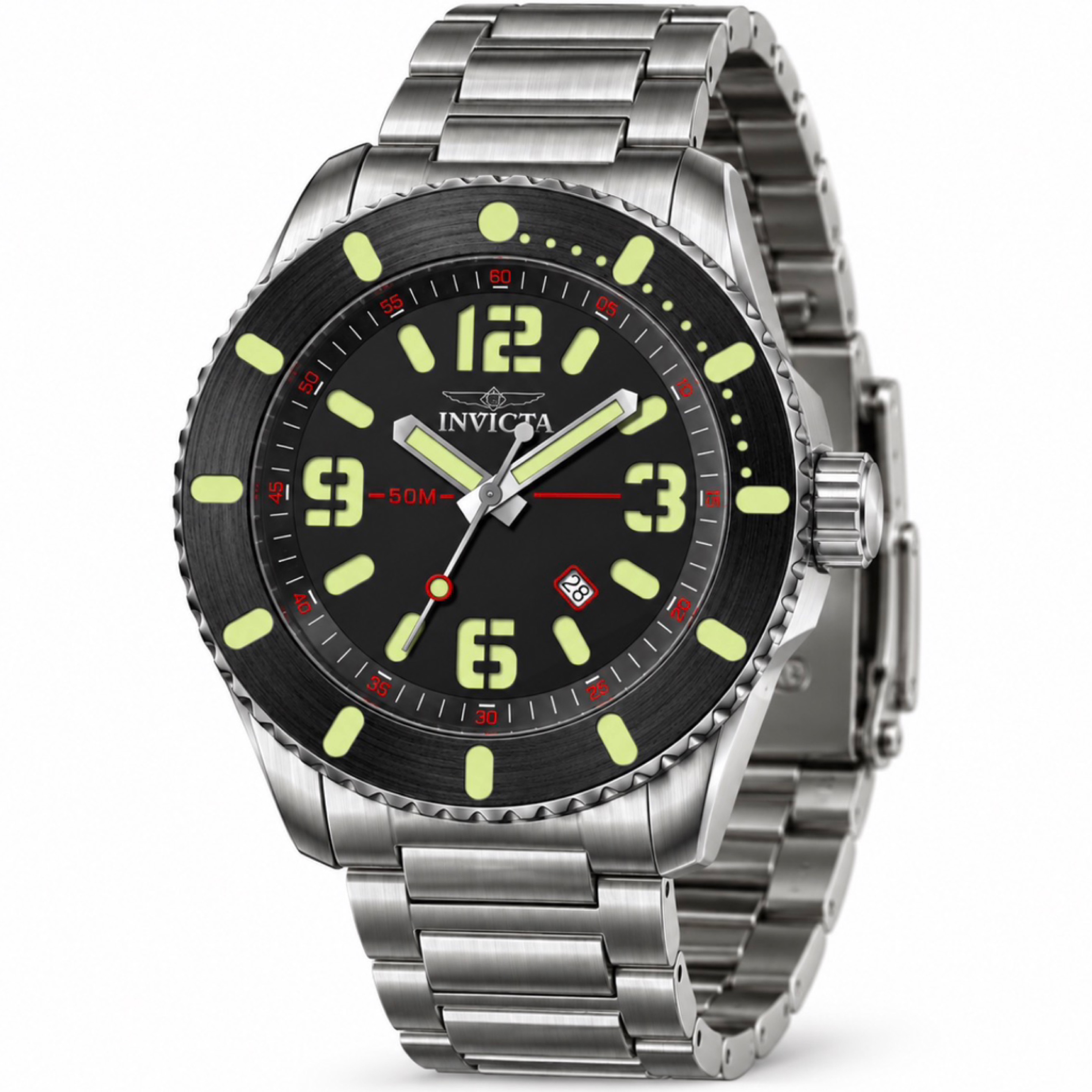Invicta Chase Durer Watch - 48mm, Steel W/ Impact Case 