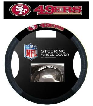 San Francisco 49ers Mesh Steering Wheel Cover