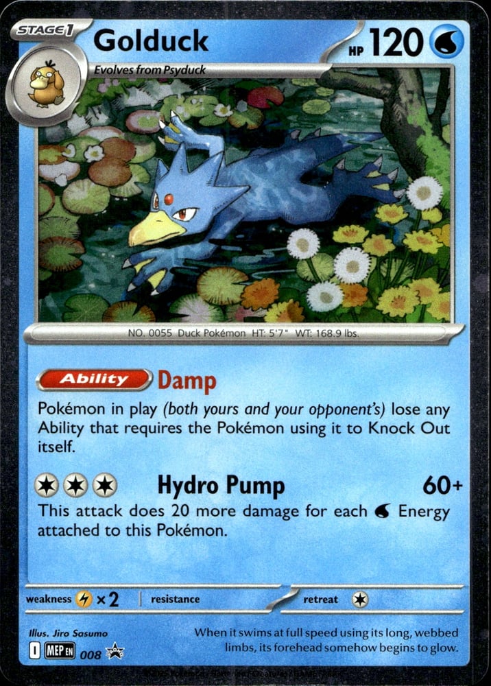 Golduck - MEP 8