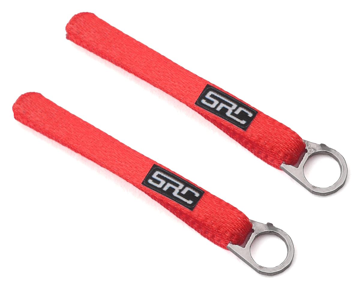 Tow Sling W/ Steel Ring Red