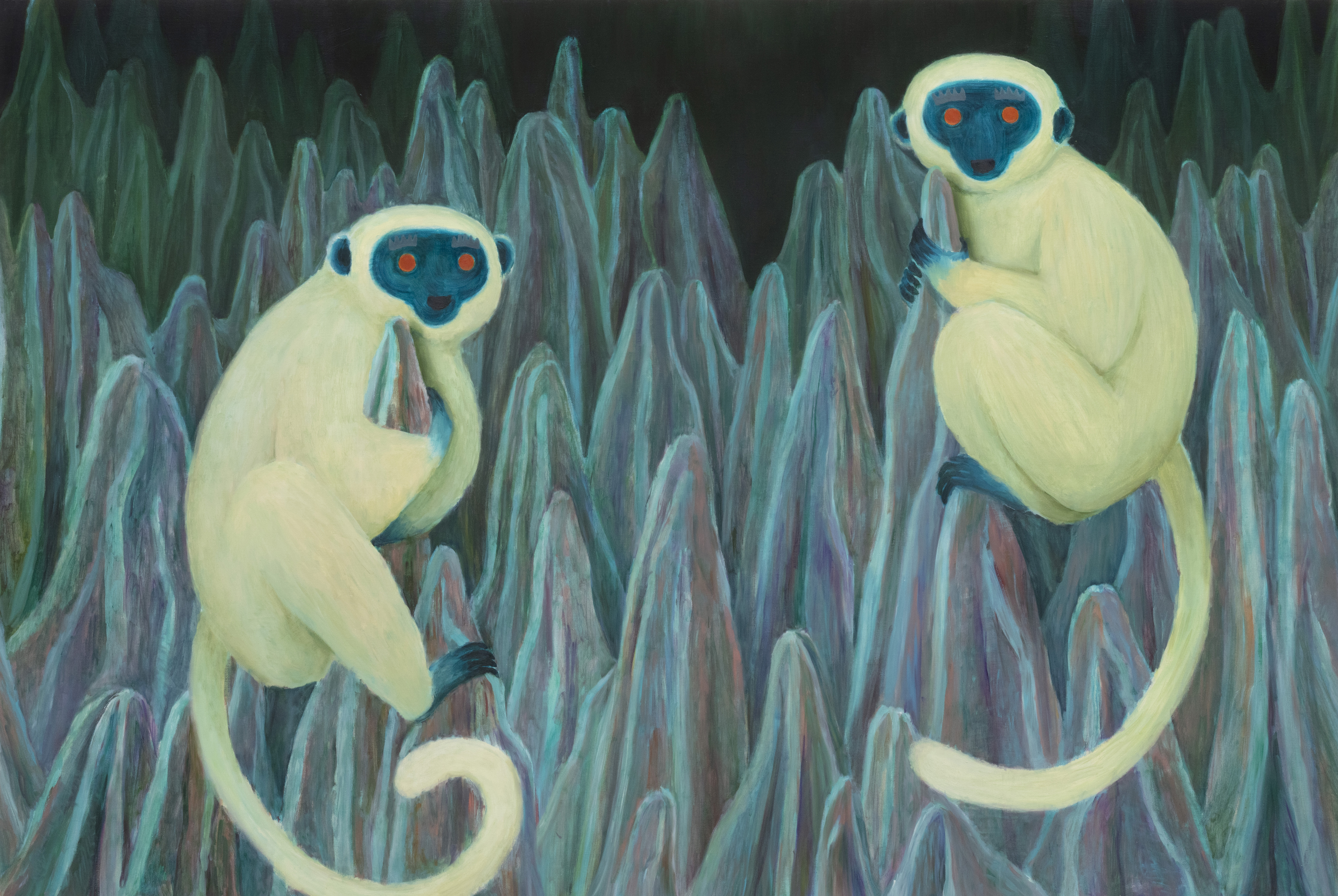 長田沙央梨《Sanctuary of Peace（Sifaka）》