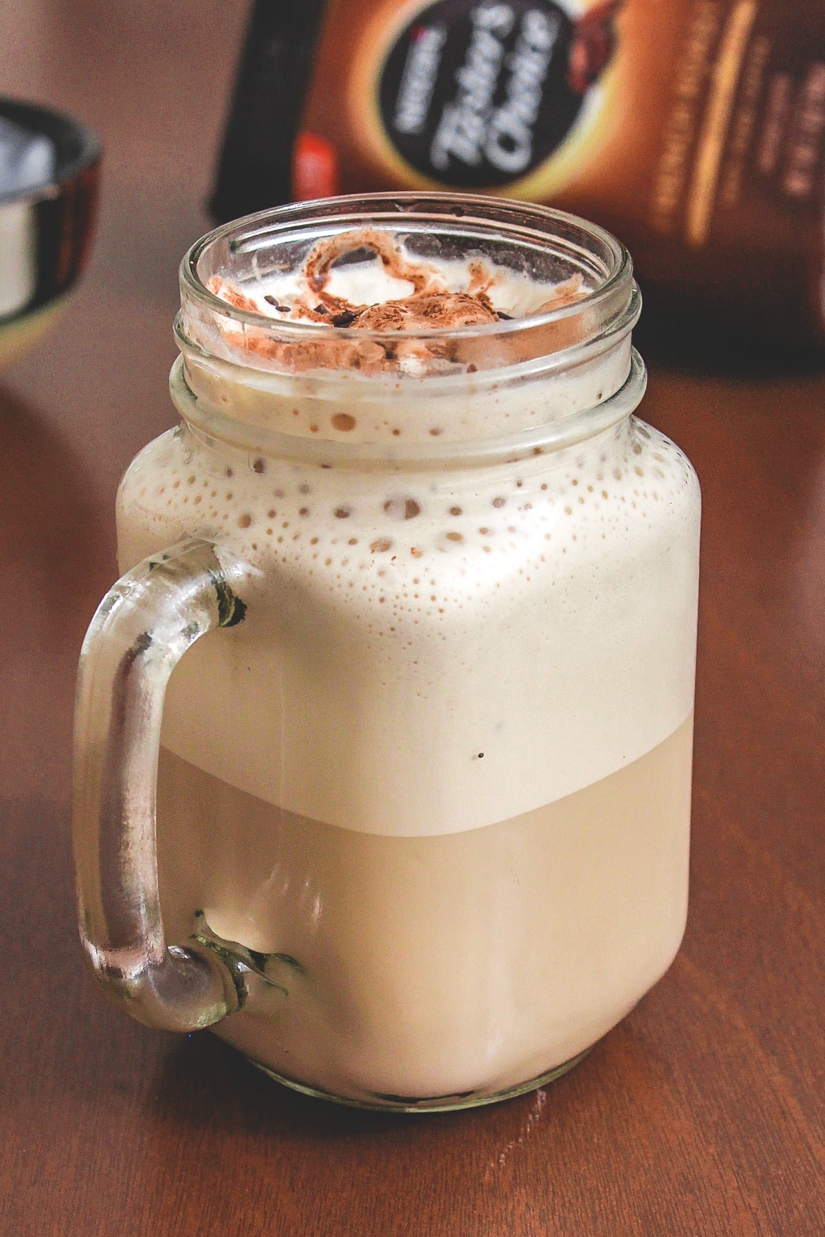 Ice coffee with Vanilla ice cream