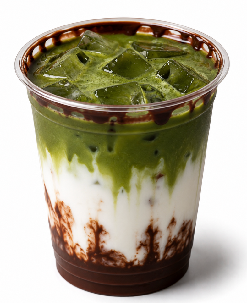 Matcha Chocolate Volcano