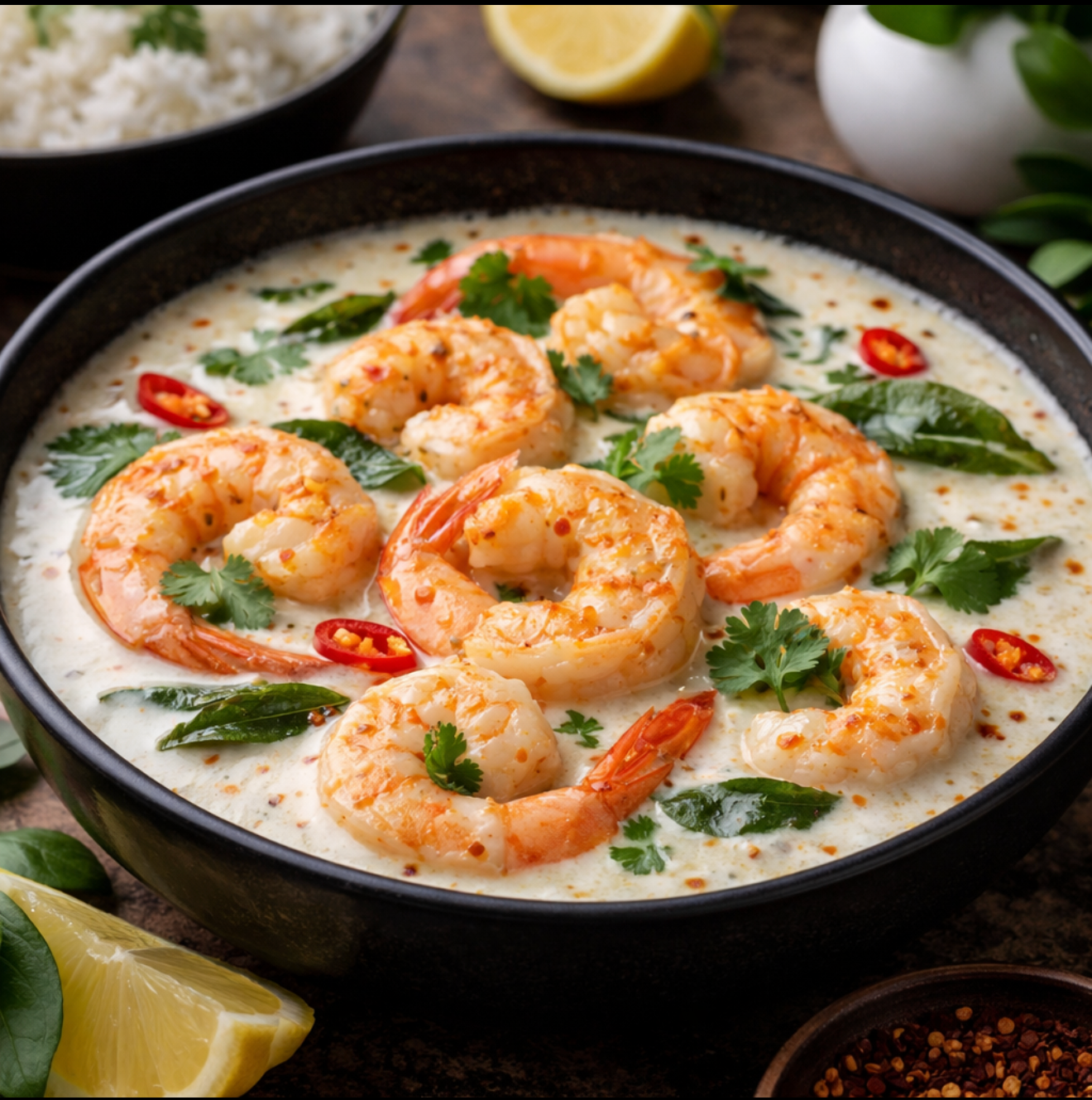 Coconut Shrimp Curry