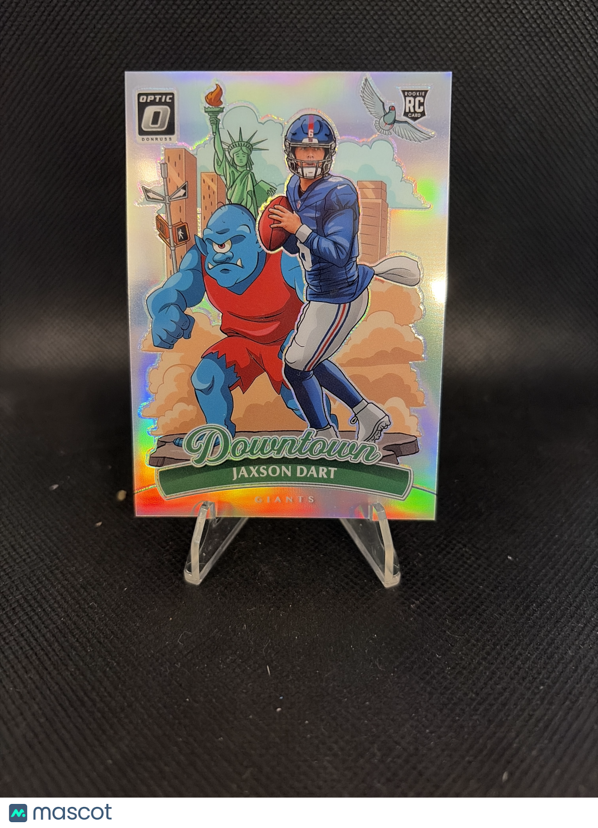 2025 Donruss Optic Downtown Jaxson Dart #14 RC