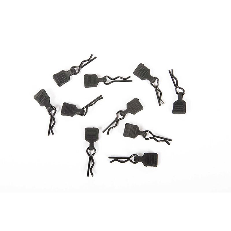 3mm Body Clip W/ Tab Black AXI206000 W 1R2(2)