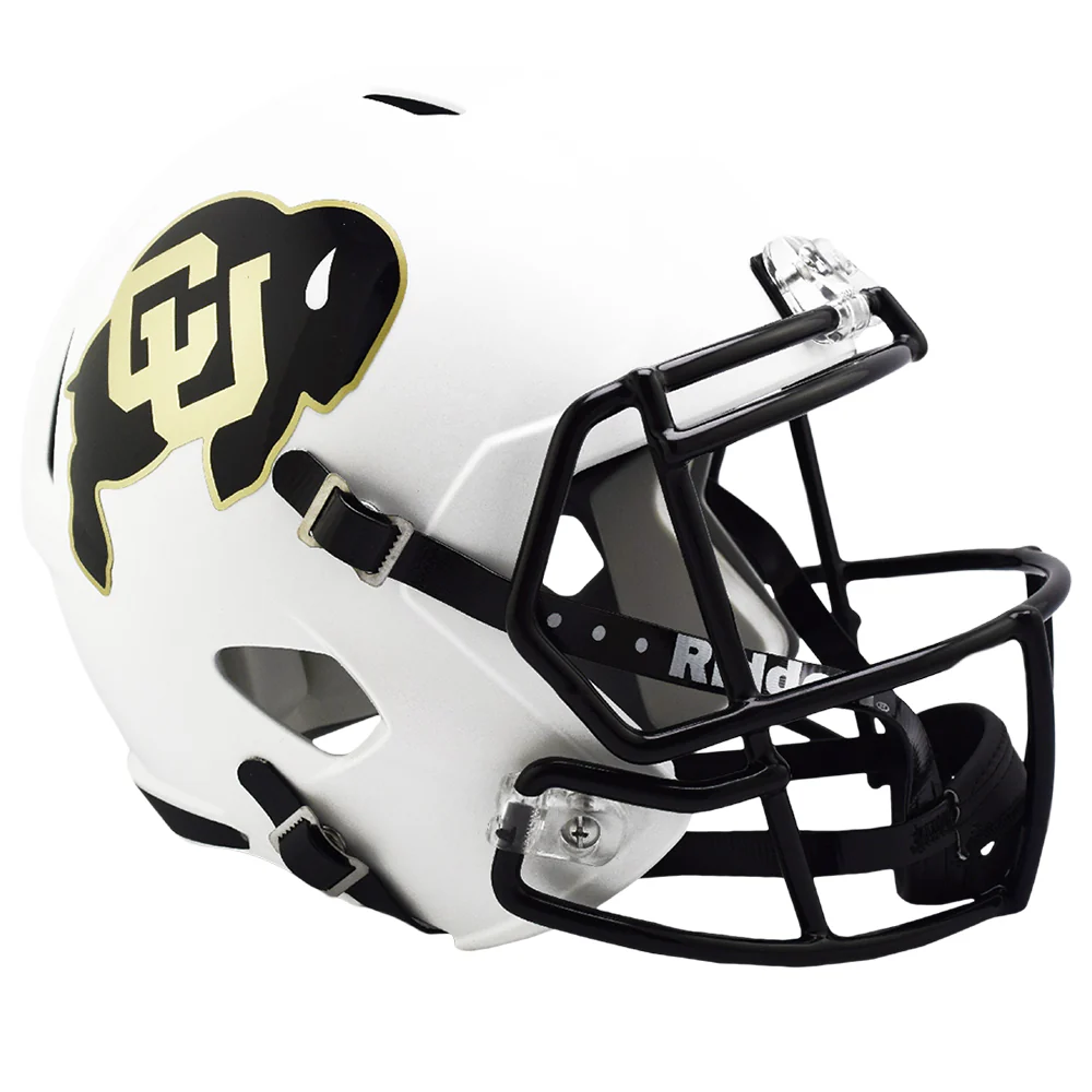 Colorado Buffaloes Riddell Deluxe Speed Full Size Helmet